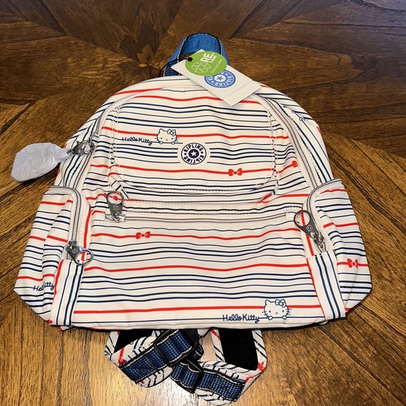 NEW! Kipling X Sanrio Hello Kitty Matta Backpack Limited Edition - Picture 2 of 8